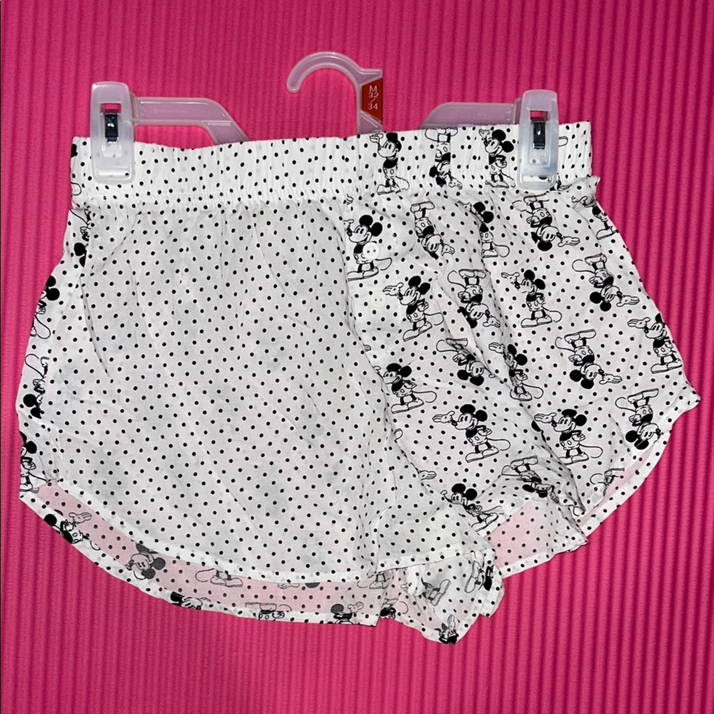 Kids' Polka Dot and Character Print Shorts